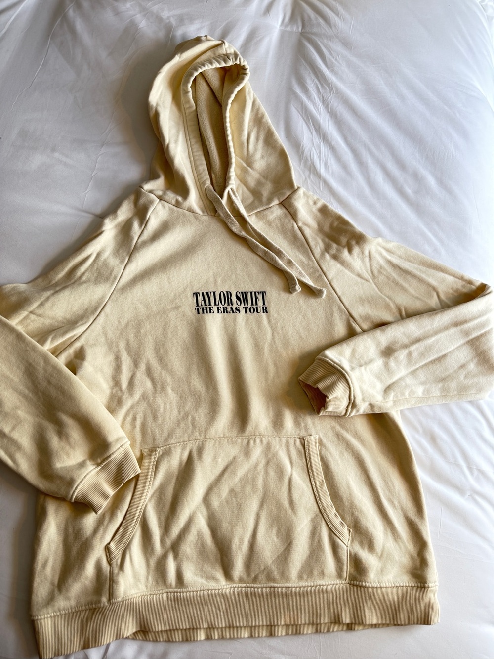 Taylor Swift Cream 'The Eras Tour' Hoodie